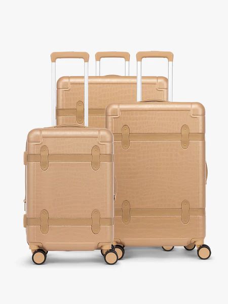 Calpak | Trnk 3-Piece Luggage Set-Trnk Almond